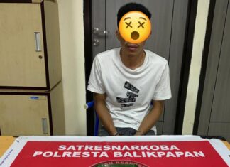 Satresnarkoba Polresta Balikpapan Tangkap Pengedar Sabu di Klandasan Ilir