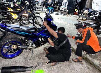 Motor Knalpot Brong Diamankan Patroli Satsamapta Polresta Balikpapan