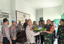 Polresta Balikpapan Beri Ucapan HUT ke-80 TNI, Wujud Sinergitas TNI-Polri di Kota Minyak