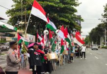 BPP Gelar Aksi Solidaritas dan Galang Dana untuk Palestina di Balikpapan Center
