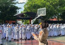 Go To School: Polresta Balikpapan Gelar Penyuluhan di SMPN 12: Bentuk Kepedulian Polri terhadap Generasi Muda