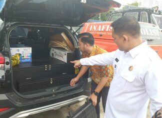 Itwasda Polda Kaltim Cek Kendaraan Dinas Polri di Polresta Balikpapan