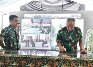 KASAD Resmikan Rusun dan Hunian Modular TNI: Peresmian Rusun Yonzipur 17/AD Makroman, Samarinda dihadiri Pangdam VI/Mlw