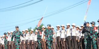 Pangdam VI/Mulawarman Buka Persami KKRI 2025, Siapkan Generasi Muda Berkarakter dan Cinta Tanah Air