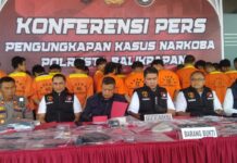 Ungkap 32 Kasus Narkoba, Selamatkan Hampir 3.000 Jiwa dari Bahaya Narkotika, Ini Prestasi Polresta Balikpapan di Januari-Oktober 2025