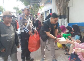 Polresta Balikpapan Gelar Jumat Berbagi Bersama Komunitas Motor HDCI Balikpapan