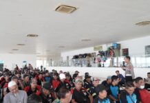 Ditlantas Polda Kaltim Gelar “Polantas Menyapa” Bersama Porter dan Buruh Pelabuhan Semayang