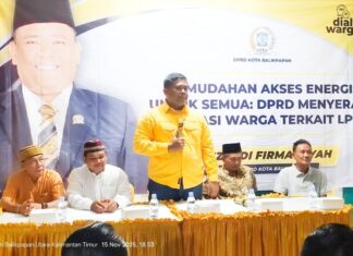 Dialog Bersama Ketua Komisi II DPRD Balikpapan, Hujan Deras Tak Surutkan Antusias Warga RT 32