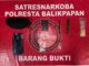 Polresta Balikpapan Tangkap Pengedar Sabu, Pelaku Pemain Lama