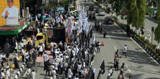 Polresta Balikpapan Amankan Aksi Damai Bela Palestina, Ribuan Umat Turun ke Jalan