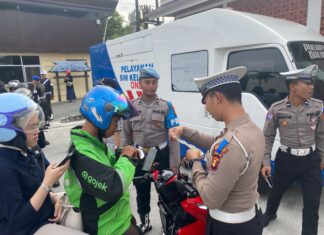Operasi Zebra Mahakam 2025: Hari ke Empat, Satlantas Polresta Balikpapan Tindak 14 Pelanggar