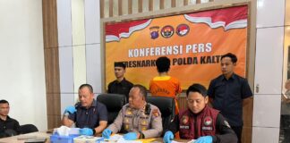 Ditresnarkoba Polda Kaltim Tangkap Kurir Sabu, Amankan Barang Bukti 933 Gram