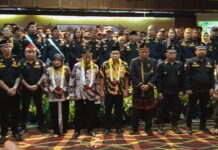 Pelantikan Laskar Kebangkitan Kutai Balikpapan Berlangsung Meriah, Polisi Pastikan Pengamanan Aman dan Kondusif