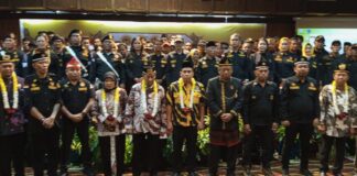 Pelantikan Laskar Kebangkitan Kutai Balikpapan Berlangsung Meriah, Polisi Pastikan Pengamanan Aman dan Kondusif