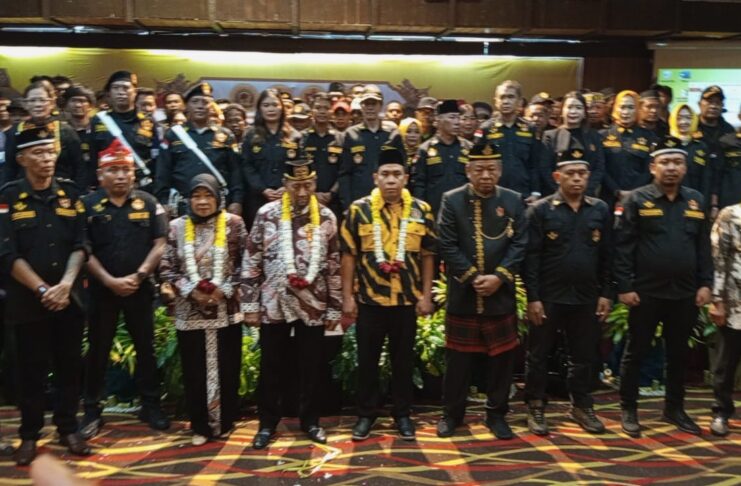 Pelantikan Laskar Kebangkitan Kutai Balikpapan Berlangsung Meriah, Polisi Pastikan Pengamanan Aman dan Kondusif