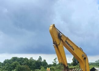 Satlantas Polresta Balikpapan Kubur 37 Kendaraan Sisa Laka Lantas yang Tak Diambil Pemilik