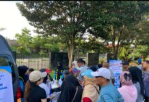RS Bhayangkara Balikpapan Gelar Pemeriksaan Kesehatan Gratis di Lapangan Merdeka